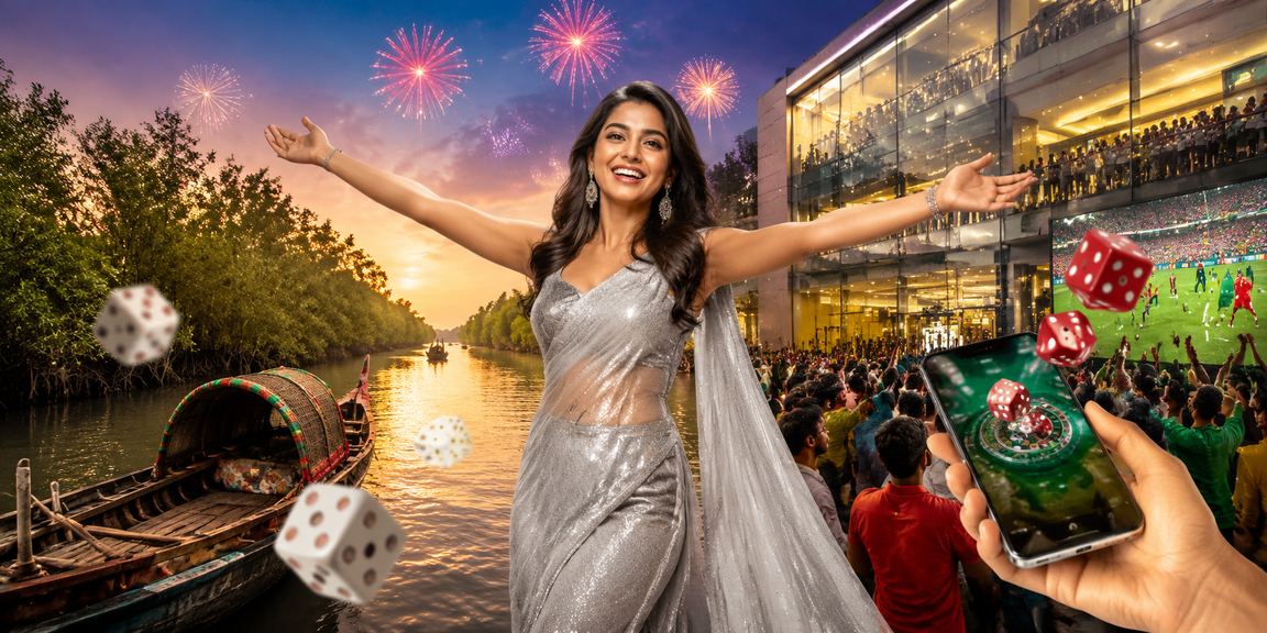 সুন্দরবন থিমে বাংলাদেশি মডেলের সাথে ডাইস গেম rajabaji